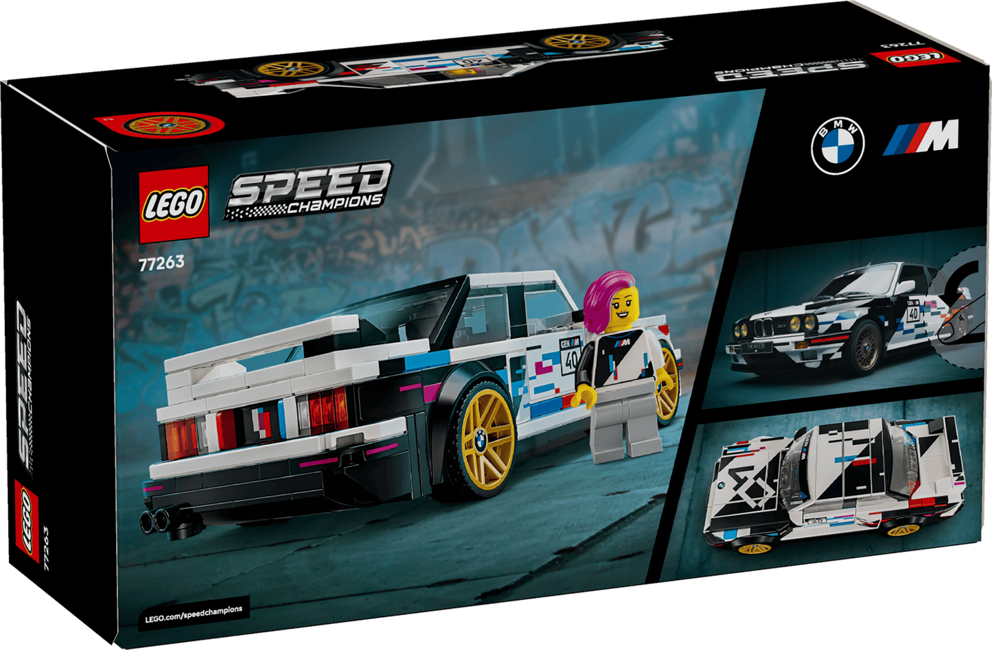 DISPONIBILE DA AGOSTO 2026 - 77263 LEGO Speed Champions - BMW M3 (E30)