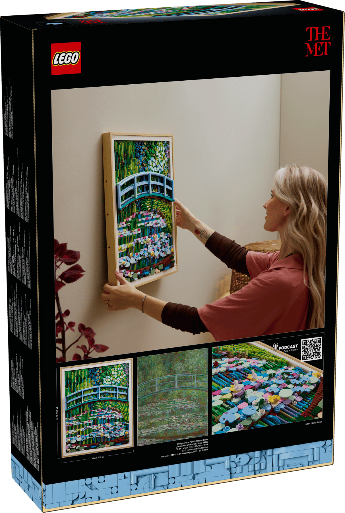 DISPONIBILE DA MAGGIO 2026 - 31220 LEGO Art - Claude Monet - Lo stagno delle ninfee