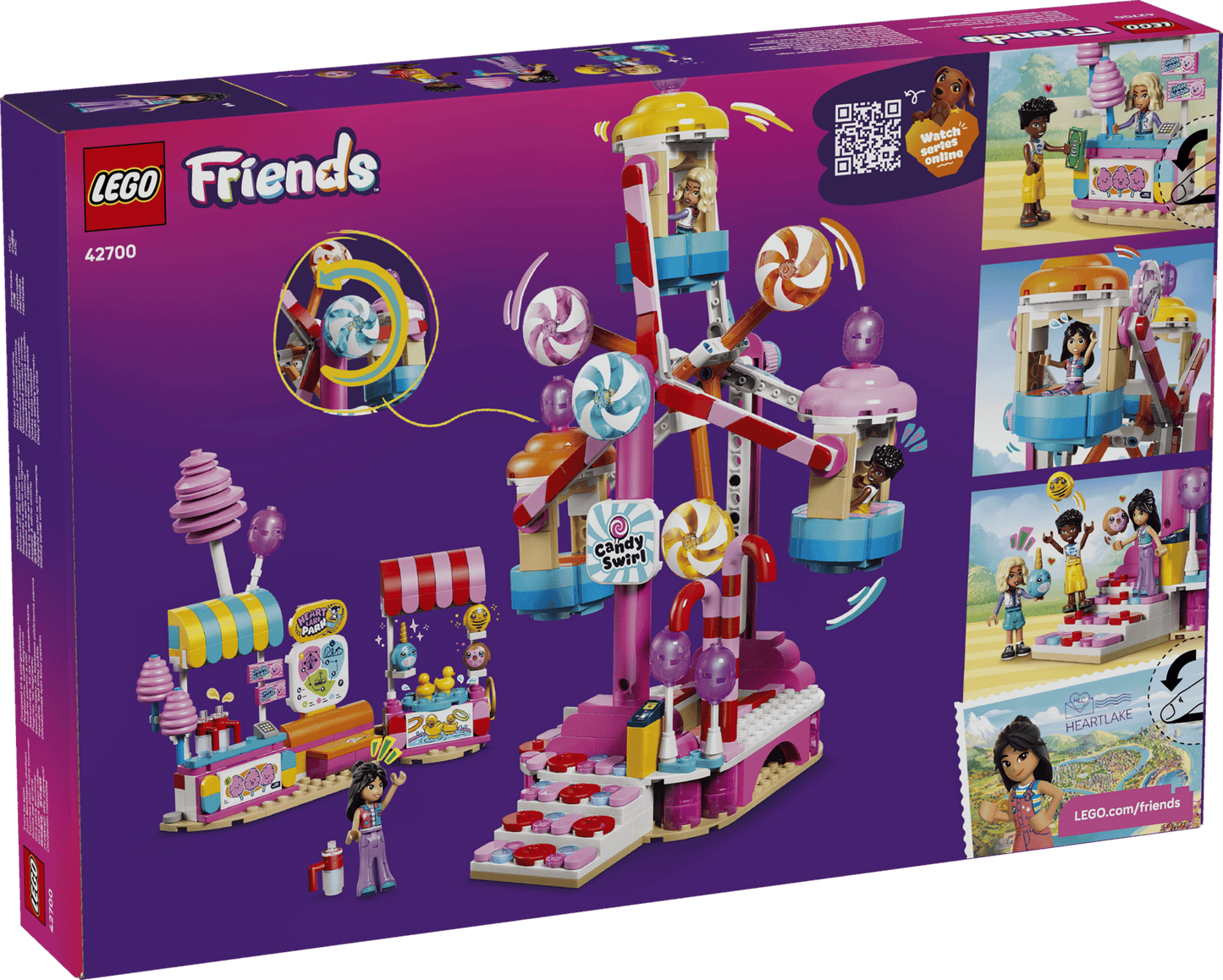 DISPONIBILE DA GIUGNO 2026 - 42700 LEGO - Friends - Ruota panoramica Dolci e Cupcake