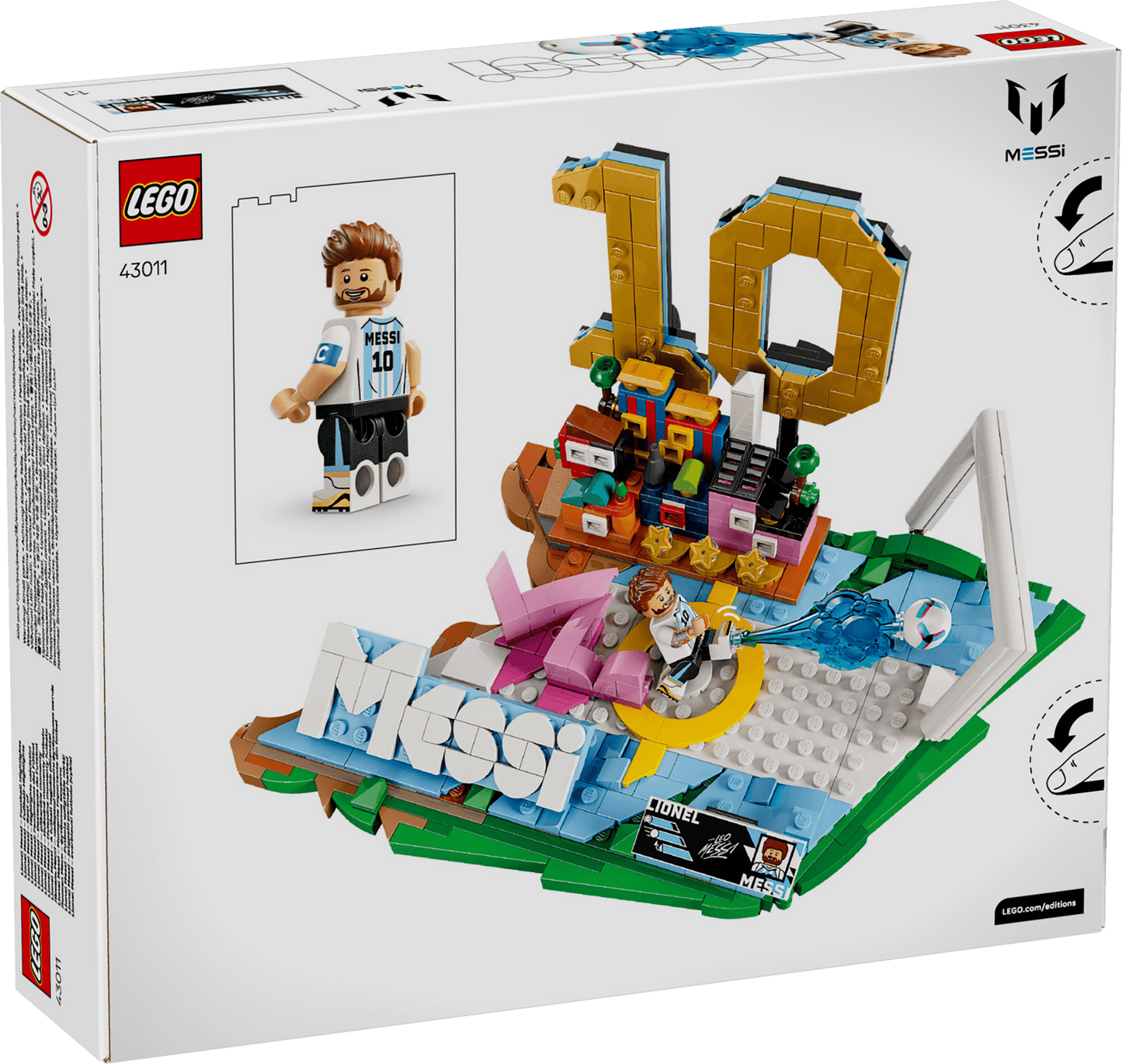 43011 LEGO Editions - Lionel Messi – Highlights calcistici