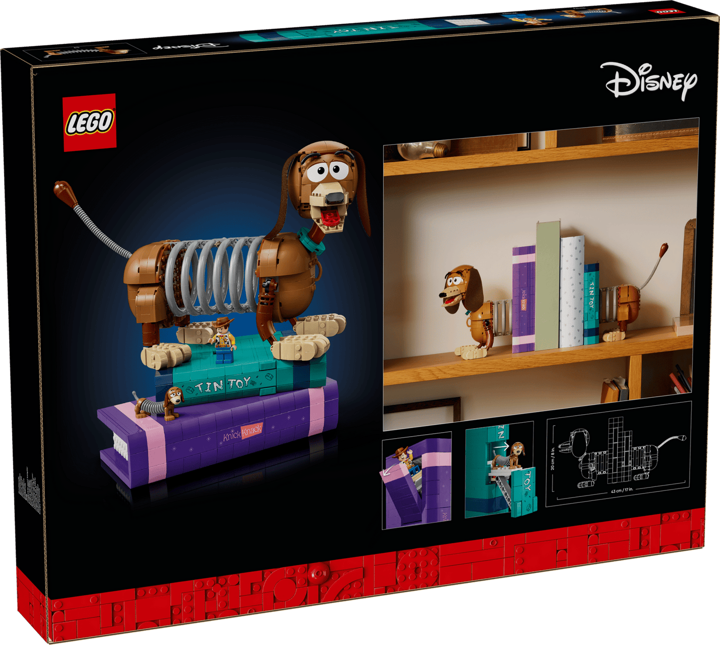 43301 LEGO Disney - Fermalibri di Slinky Toy Story