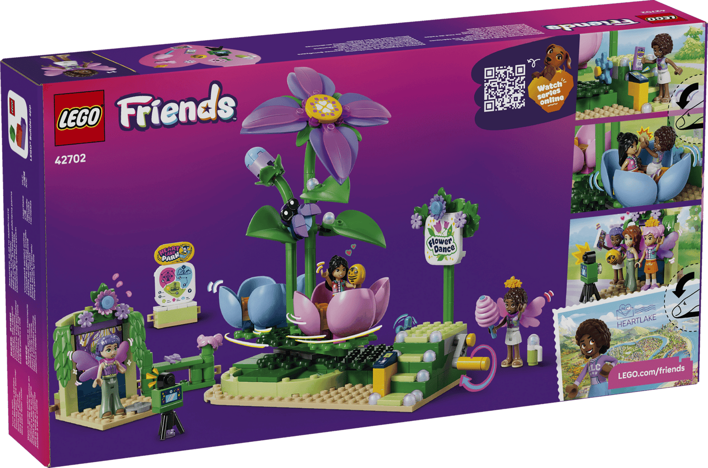 DISPONIBILE DA GIUGNO 2026 - 42702 LEGO - Friends - Giostra delle tazze da tè floreali
