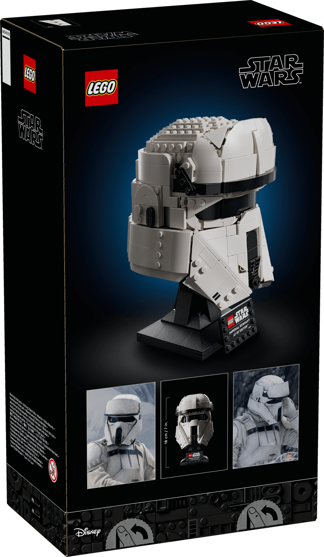 75458 ESCLUSIVA LEGO Star Wars - Casco Pilota AT-RT Imperial Remnant