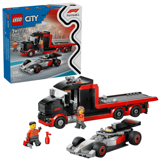 60493 LEGO City - Display Truck F1® con auto da corsa Audi F1®