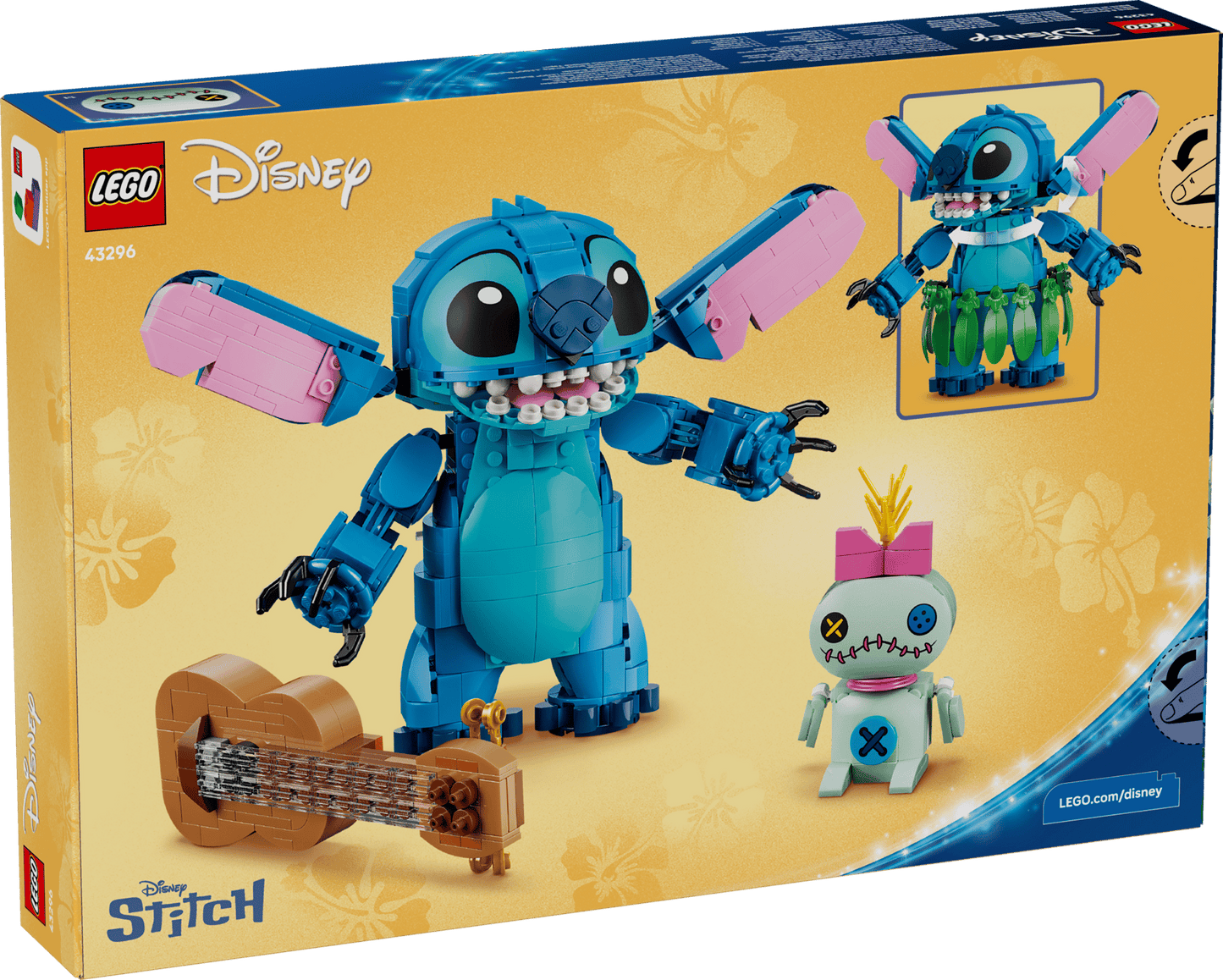 DISPONIBILE DA GIUGNO 2026 - 43296 LEGO Disney - Stitch e Scrump