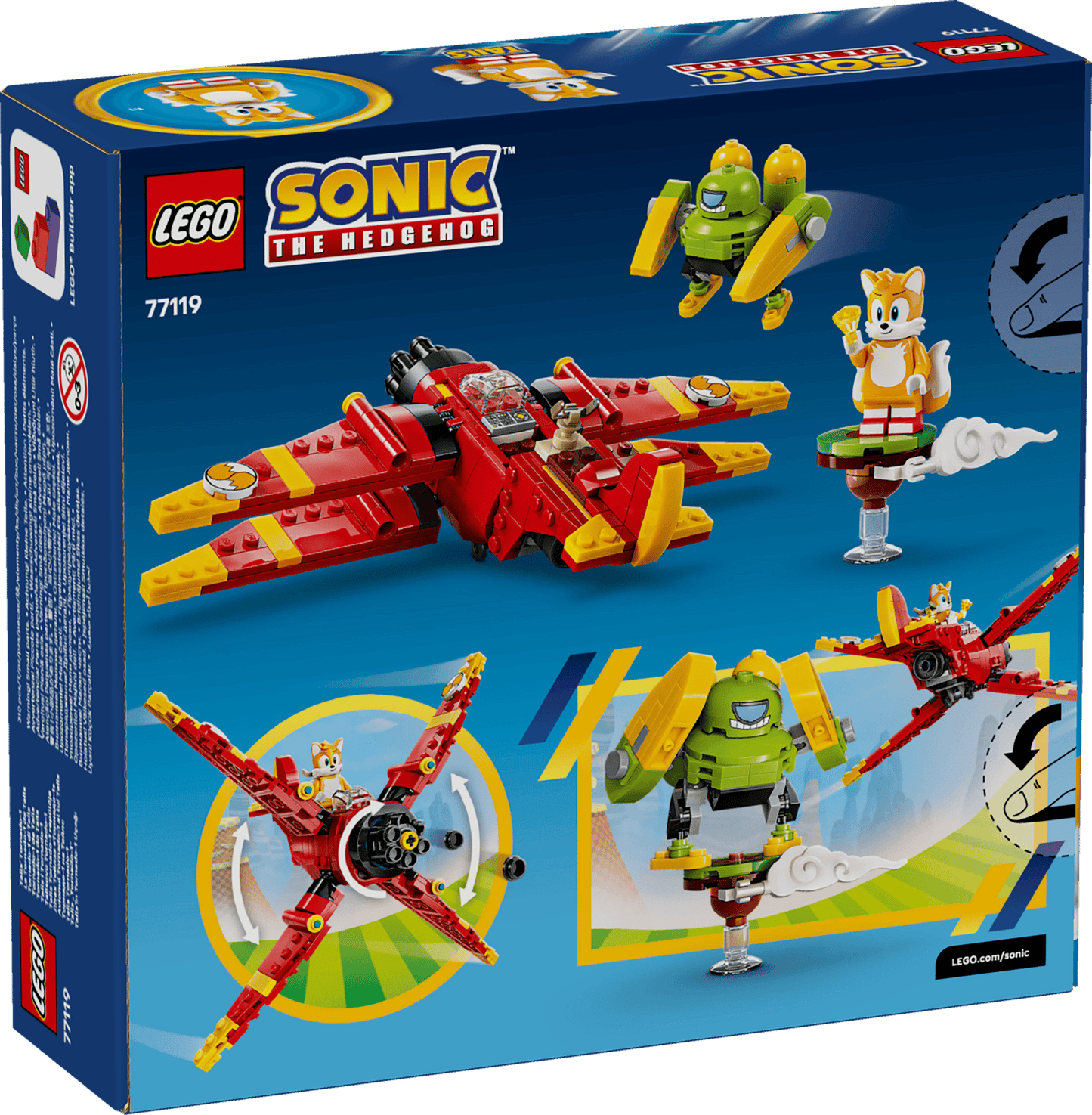 DISPONIBILE DA AGOSTO 2026 - 77119 LEGO Sonic the Hedgehog™ – Tornado-1 di Tails