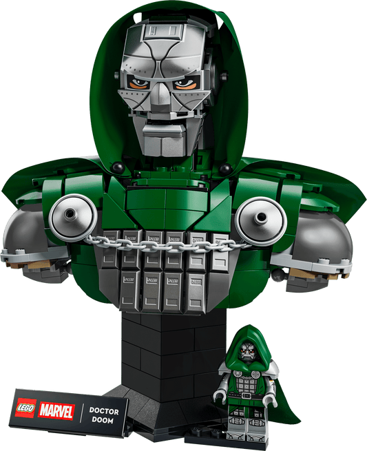 DISPOINIBILE DA SETTEMBRE 2026 - 76345 LEGO Marvel - Busto del Dottor Destino