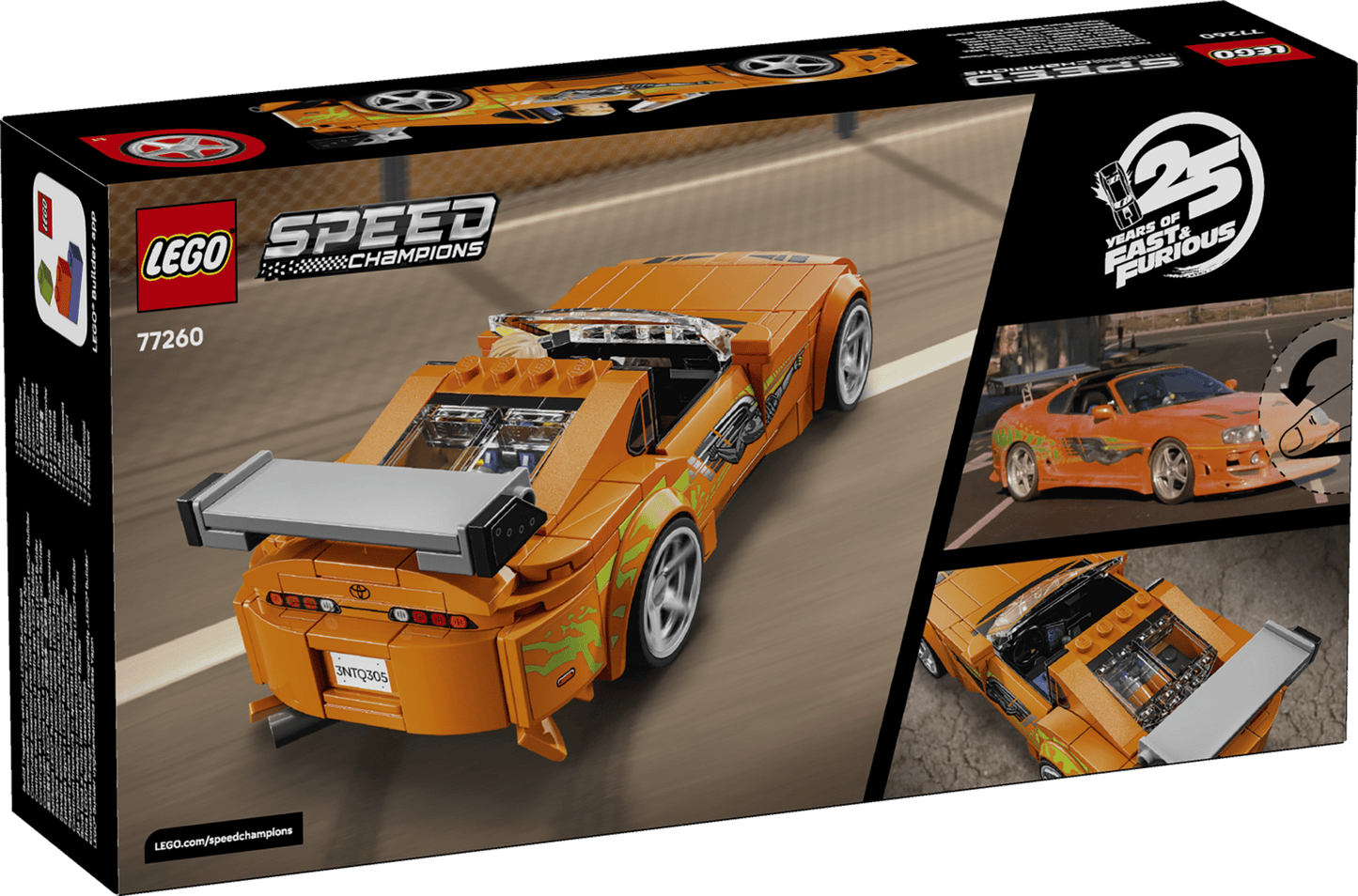 77260 LEGO Speed Champions - The Fast and The Furious Toyota Supra MK4