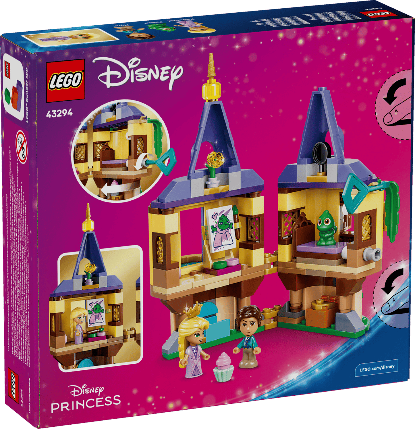 DISPONIBILE DA GIUGNO 2026 - 43294 LEGO Disney - La mini-torre di Rapunzel