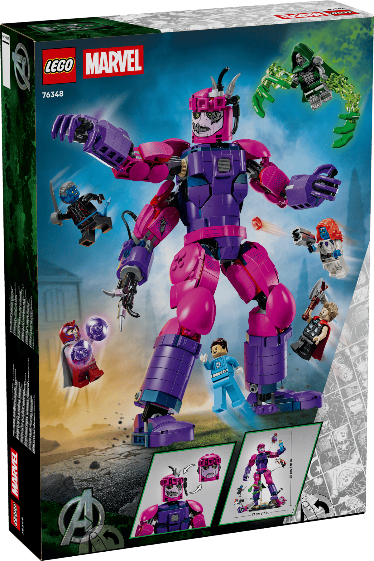 DISPOINIBILE DA OTTOBRE 2026 - 76348 LEGO Marvel - Battaglia epica: Avengers: Doomsday