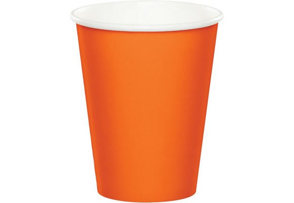 Bicchieri ARANCIONE ml 266 - conf. 8 pz - cod. 8C563282