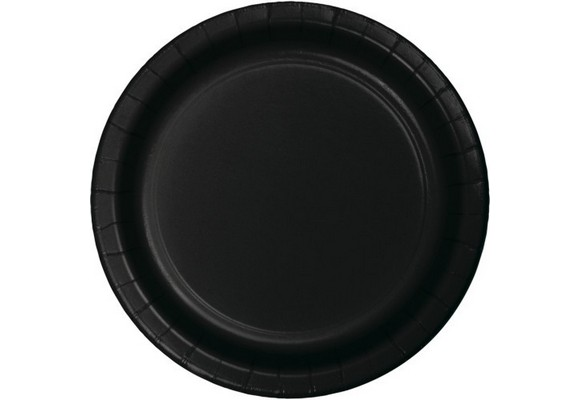 Piatti NERI cm. 17 - conf. 8 pz - cod. 8C533260