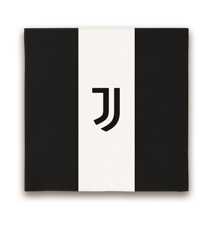 Tovaglioli JUVENTUS cm. 33x33 - conf. 20 pz - cod. 6B510012