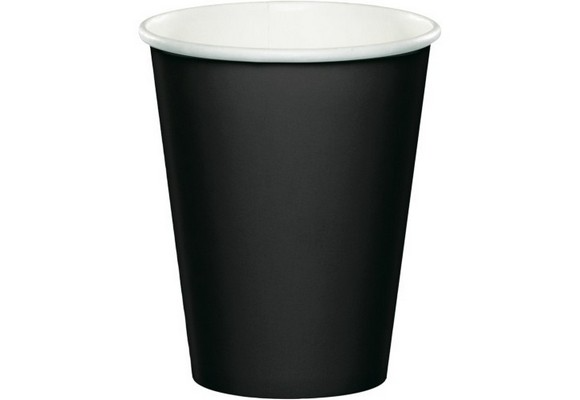 Bicchieri NERI ml 266 - conf. 8 pz - cod. 8C563260