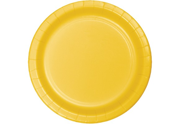 Piatti GIALLO BUS cm. 22 - conf. 8 pz - cod. 8C553269