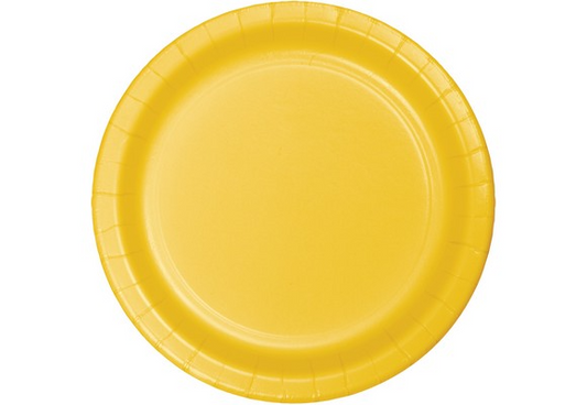 Piatti GIALLO BUS cm. 22 - conf. 8 pz - cod. 8C553269