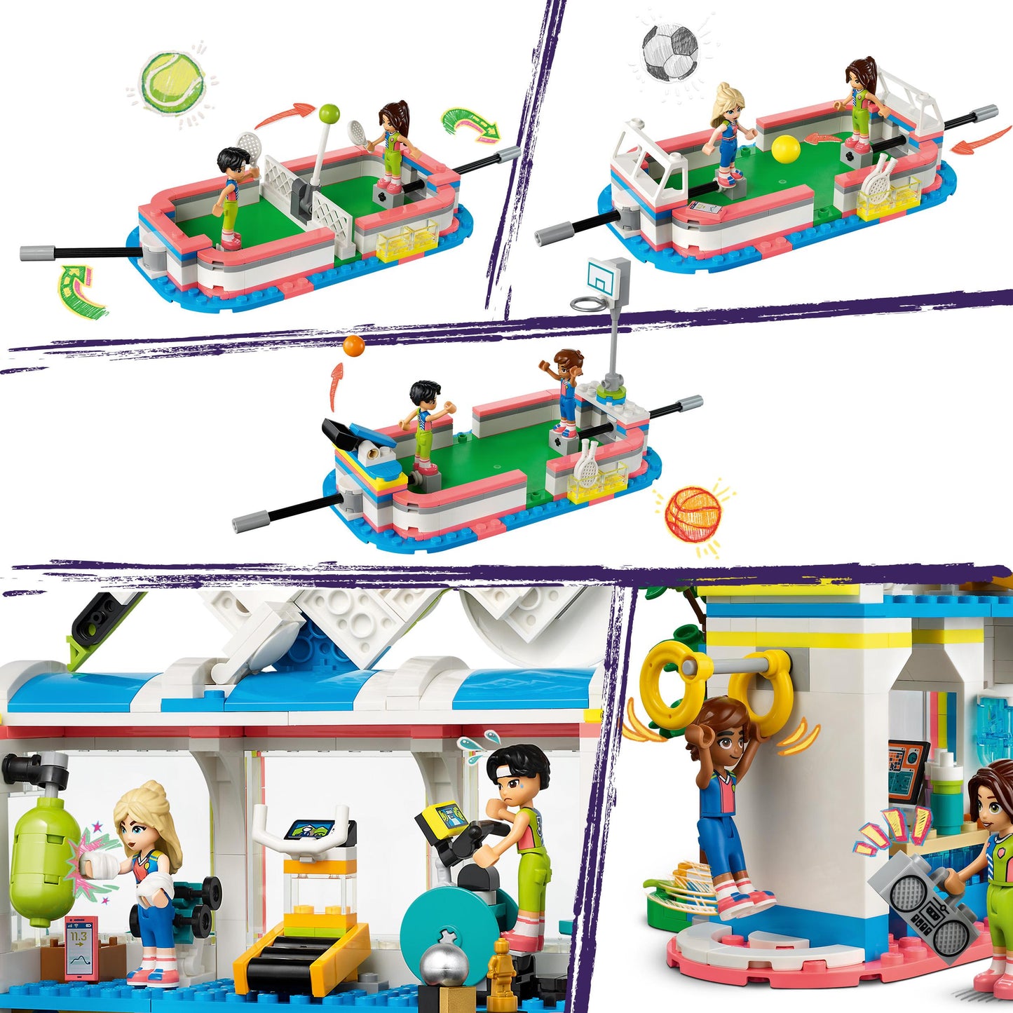 41744 LEGO Friends - Centro sportivo