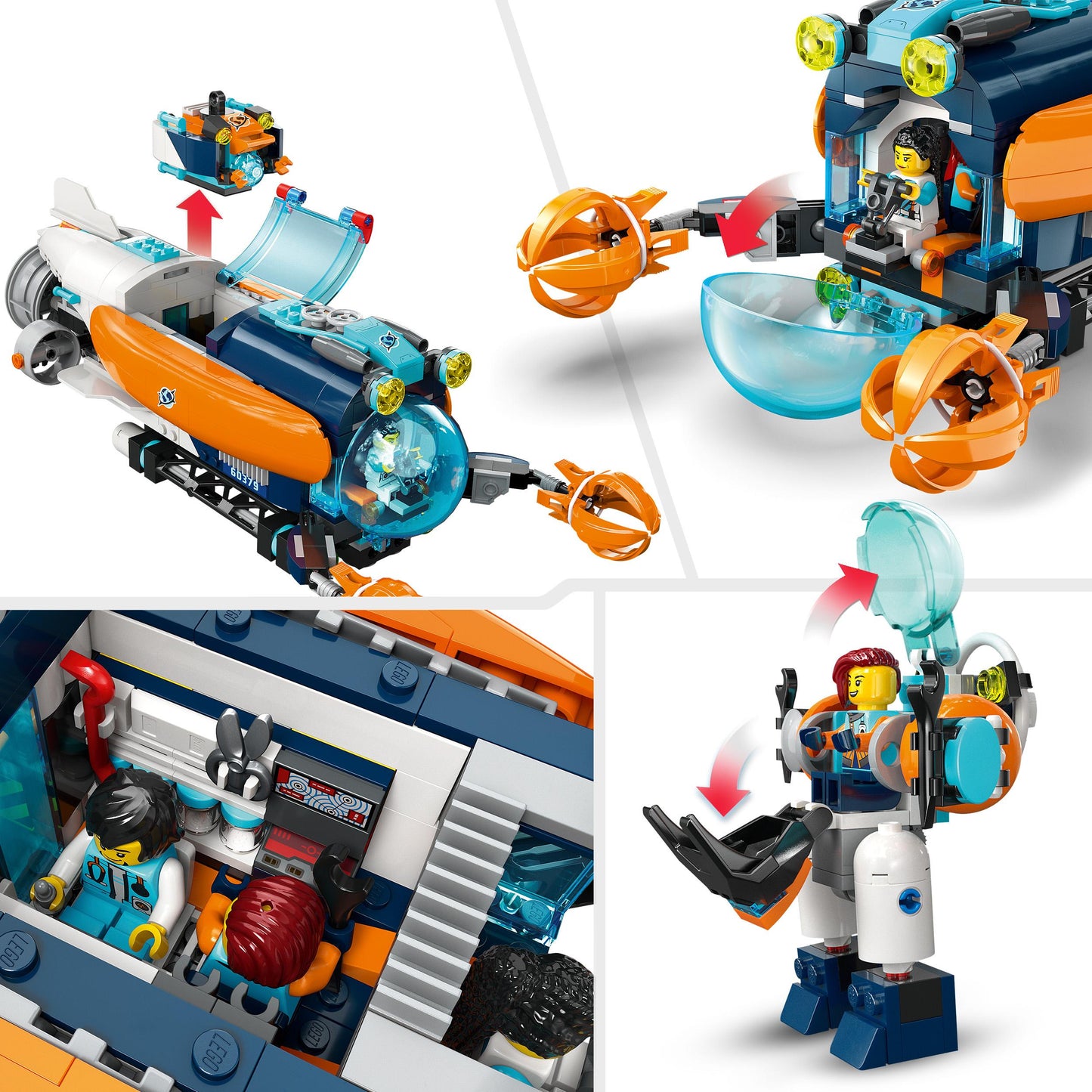 60379 LEGO City - Sottomarino per esplorazioni