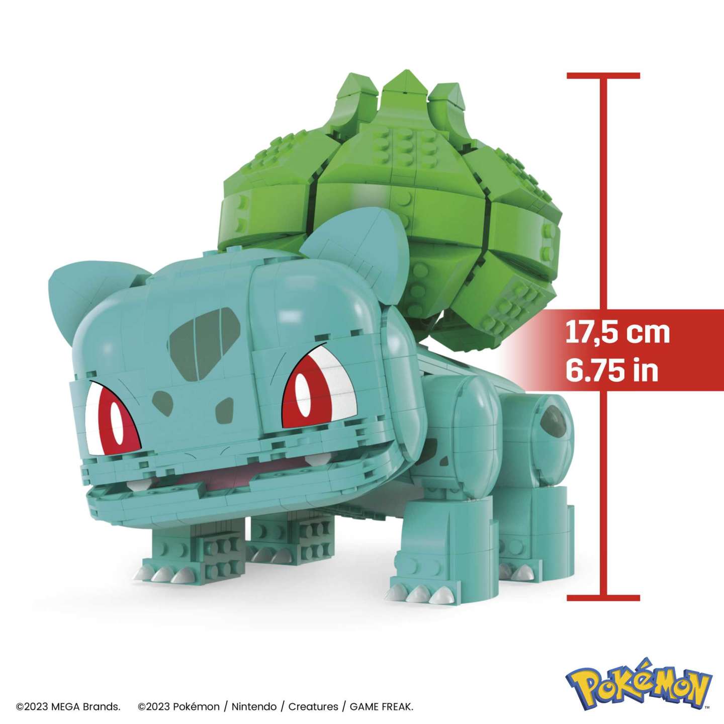 Mega - Pokémon - Bulbasaur Gigante - HNT96