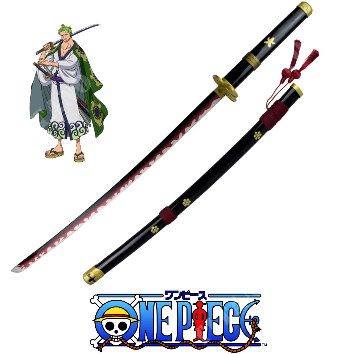 One Piece - Katana Non Affilata - Enma Nera