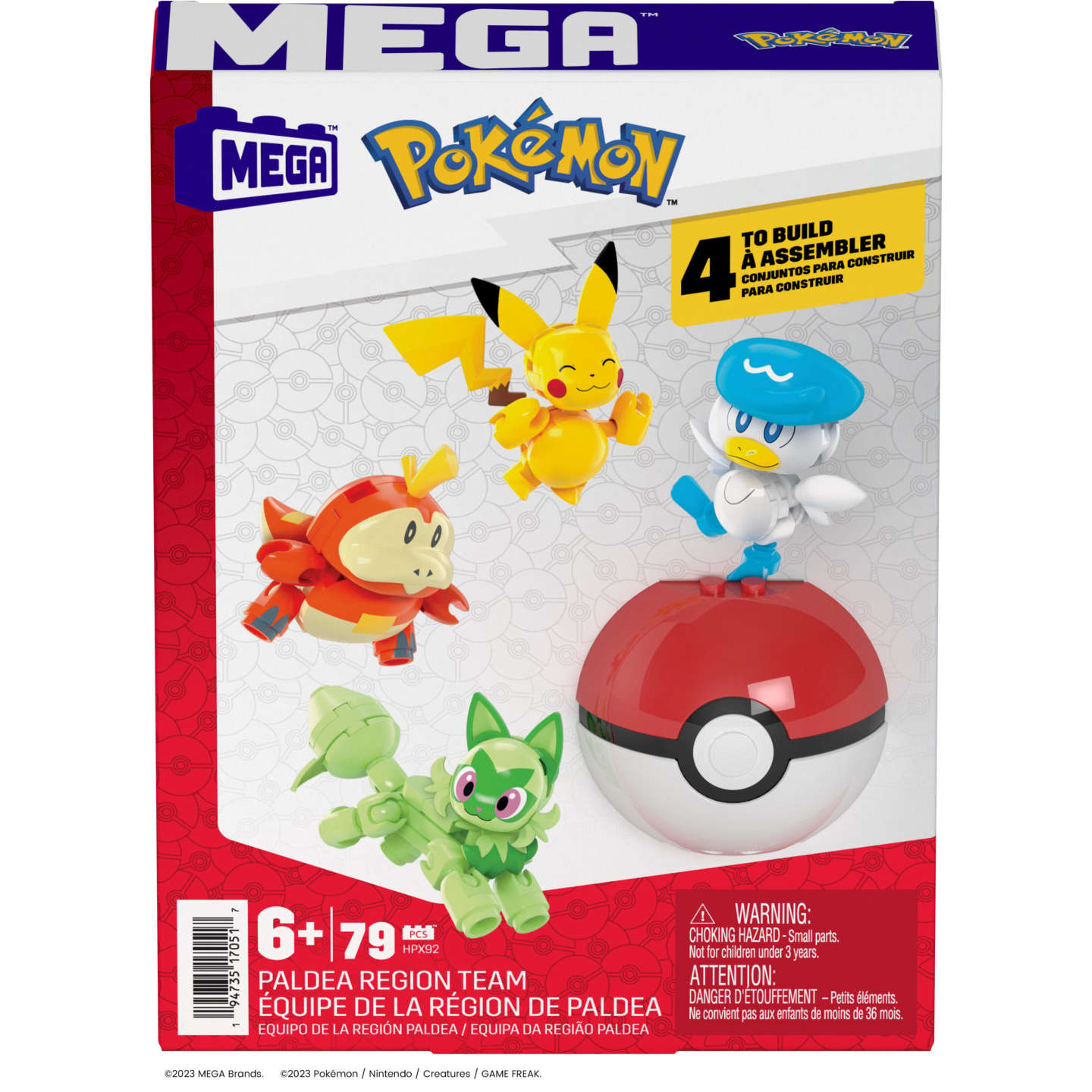 Mega - Pokémon - Benvenuti a Paldea - HPX92