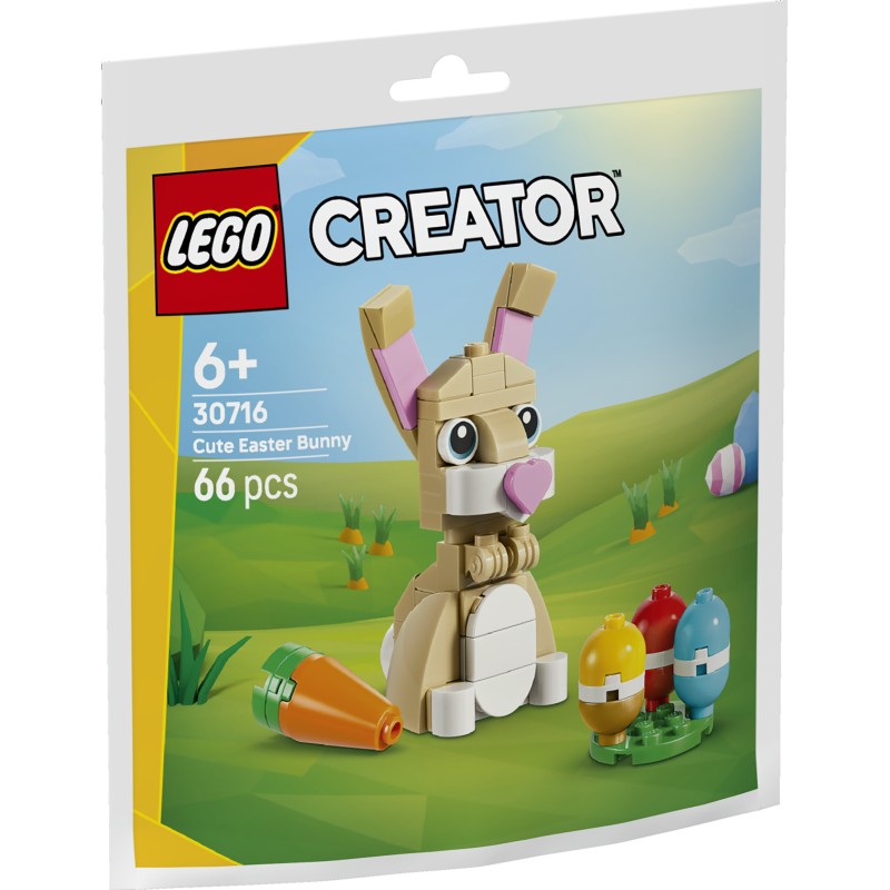 IN ARRIVO - 30716 LEGO Polybag Creator - Adorabile coniglietto di Pasqua