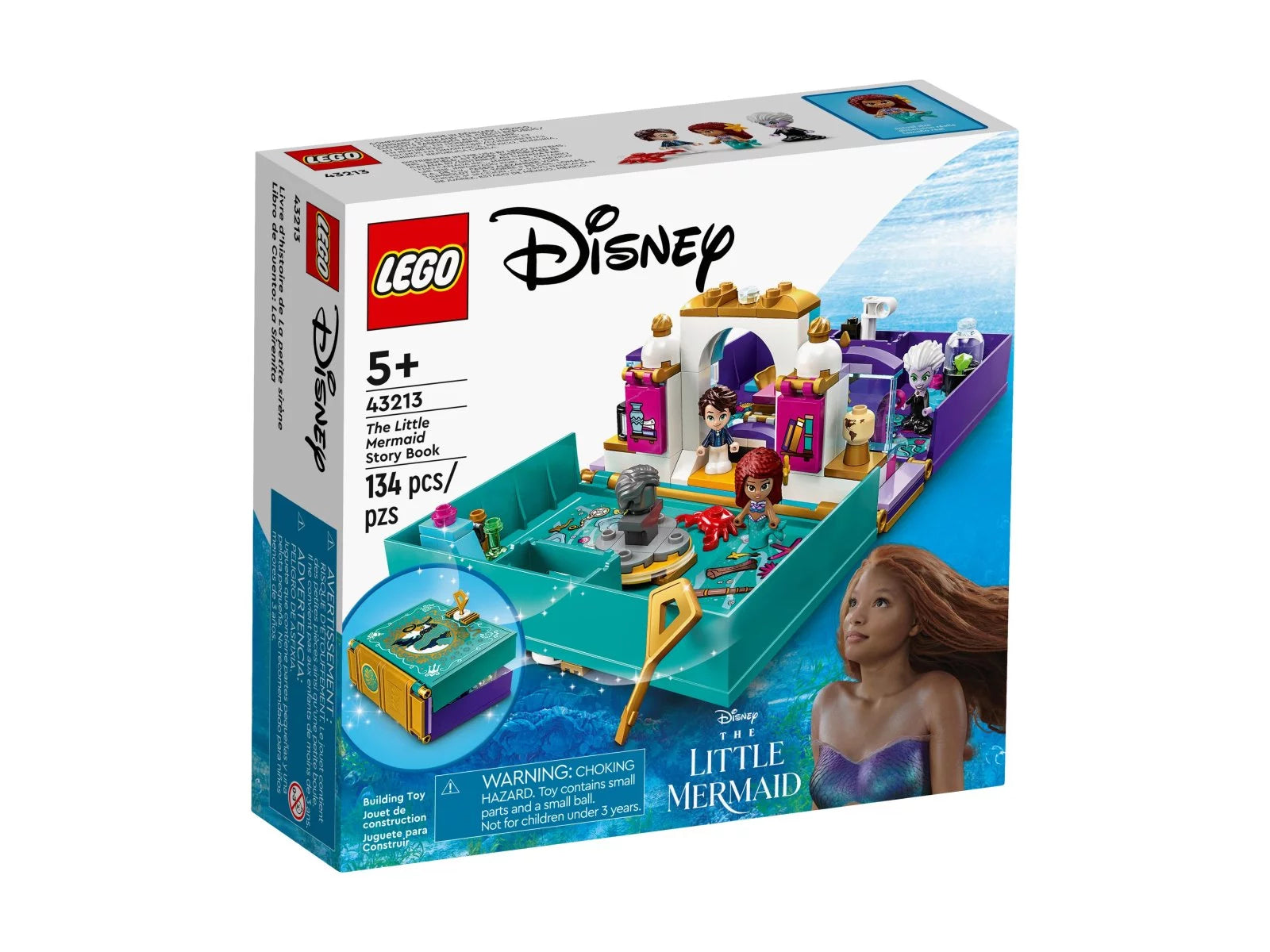 43213 LEGO Disney Libro delle fiabe della Sirenetta