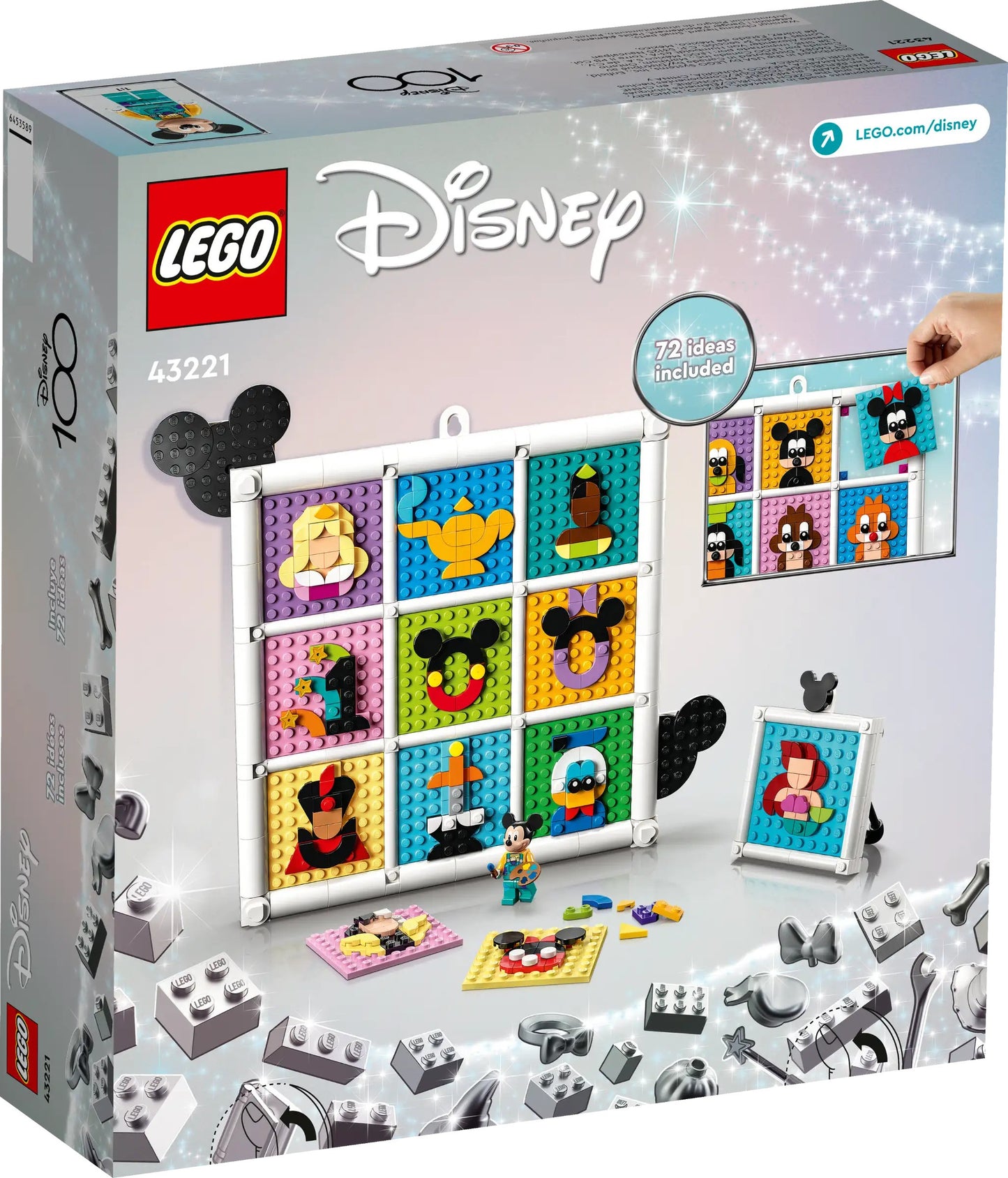 43221 LEGO Disney - 100 anni di icone Disney