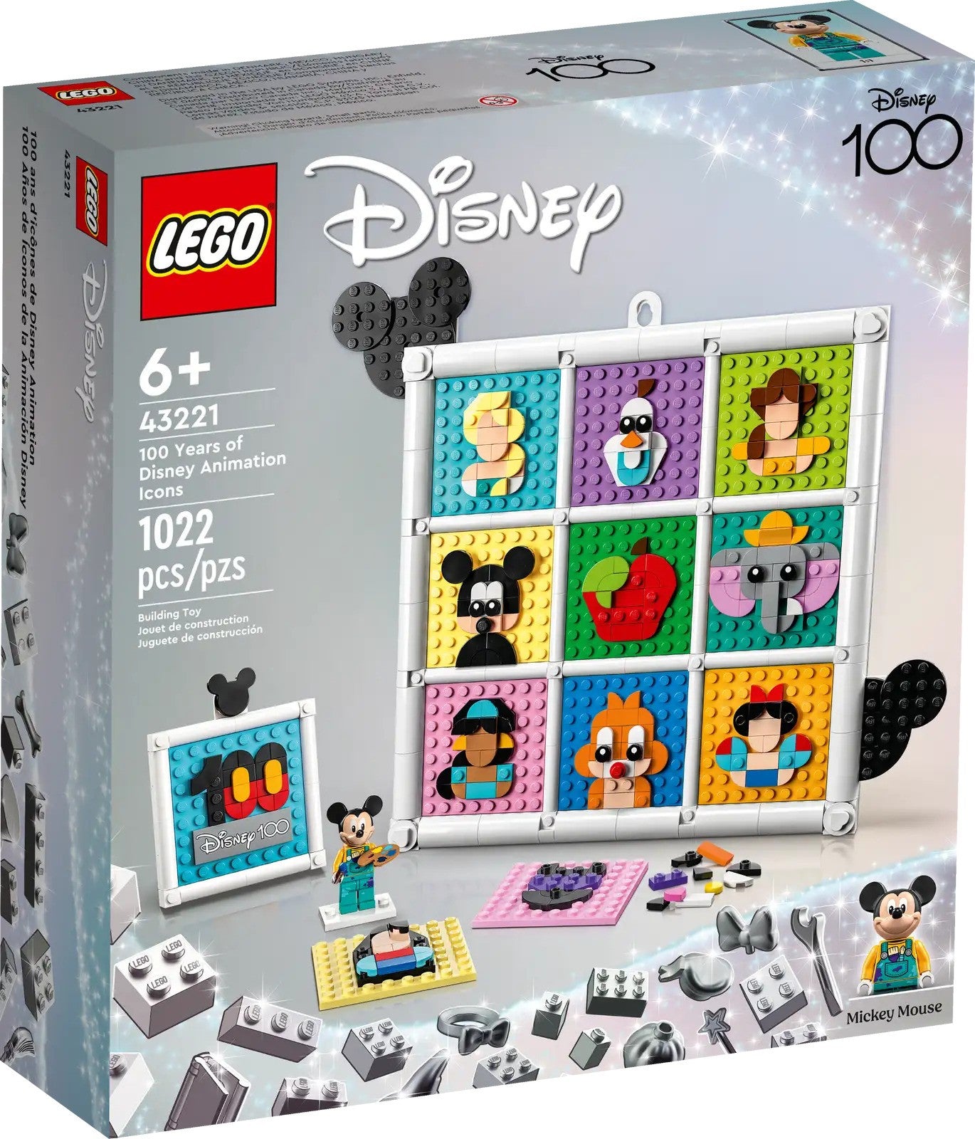 43221 LEGO Disney - 100 anni di icone Disney – sgorbatipiacenza