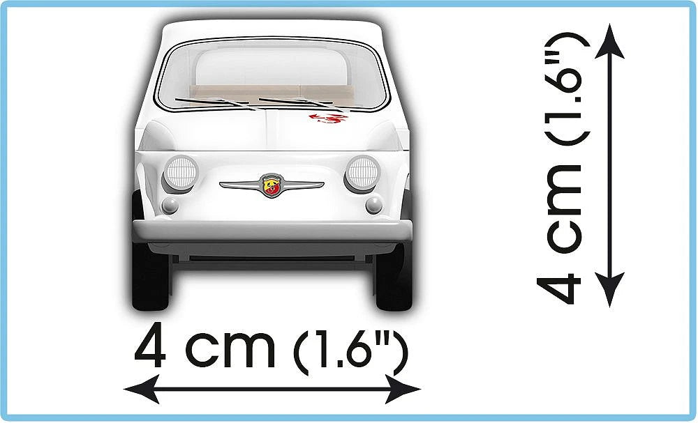 24524 COBI Youngtimer Collection - 1965 Fiat Abarth 595