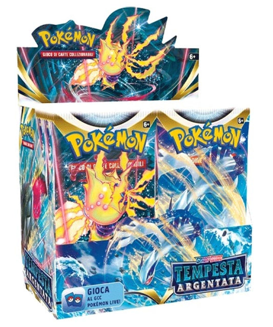 Busta Carte Pokemon 86 Tempesta Argentata - Italiano