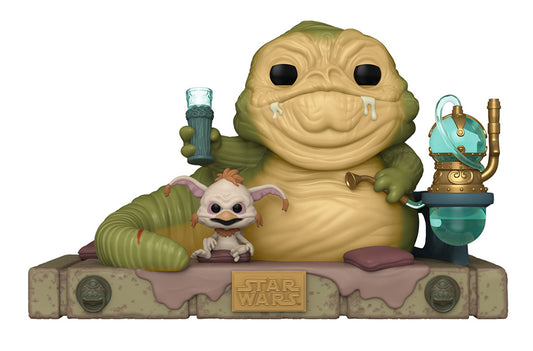 STAR WARS 611 Funko Pop! - Return of the Jedi - 40th Anniversary - Jabba The Hutt with Salacious B. Crumb