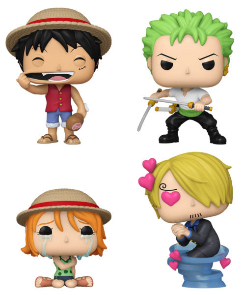 ANIMATION 04 Funko Pop! - One Piece - Straw Hat Crew 4 Pack