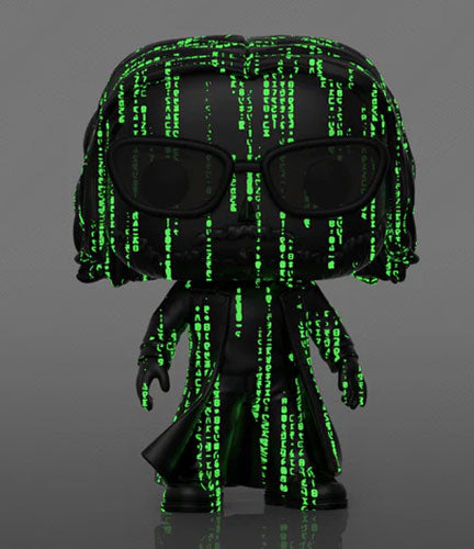 MOVIES 1172 Funko Pop! - The Matrix 4 - Neo Coded GLOW