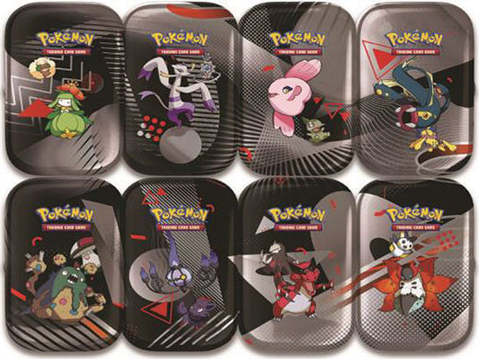 Tin Mini Pokemon - Bianco e Nero - Unima - 8 pz - Italiano