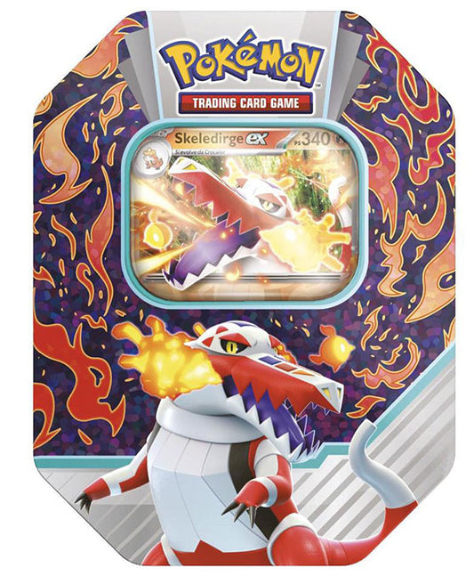 Tin Pokemon Compagni d' Avventura di Paldea - Skeledirge EX - Italiano