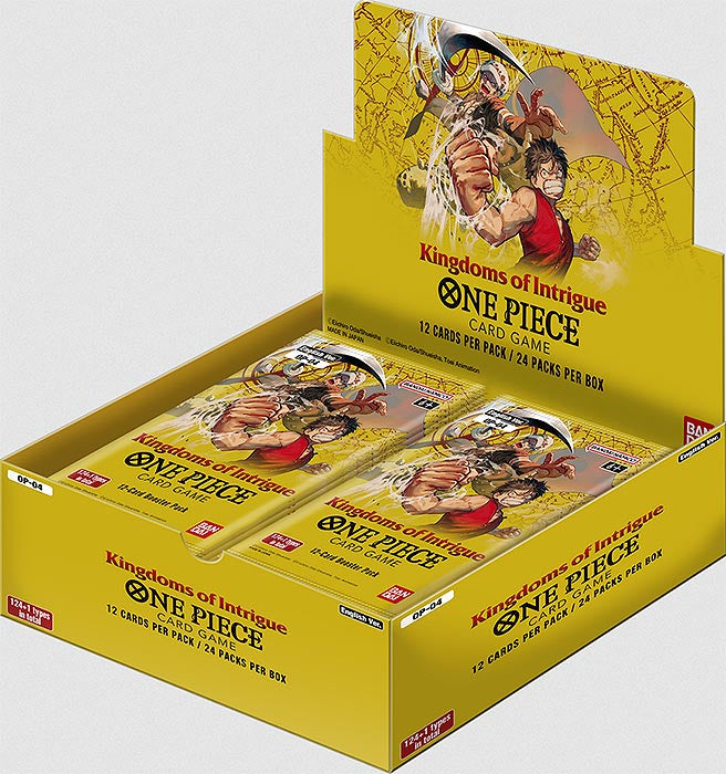 Busta Carte One Piece - OP-04 - Kingdom of Intrigue - Inglese