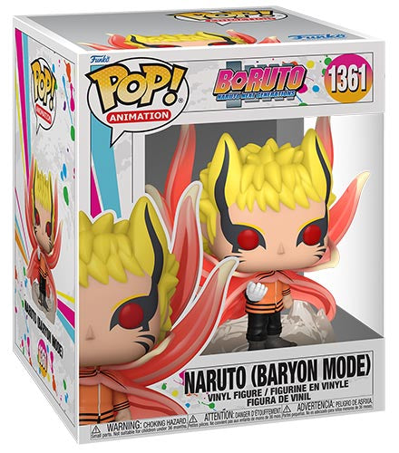 ANIMATION 1361 Funko Pop! - Boruto - Naruto (Baryon Mode) cm 15