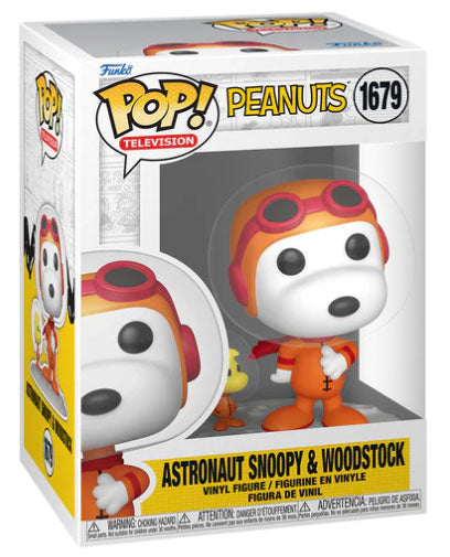 TELEVISION 1679 Funko Pop! - Peanuts - Astronaut Snoopy & Woodstock