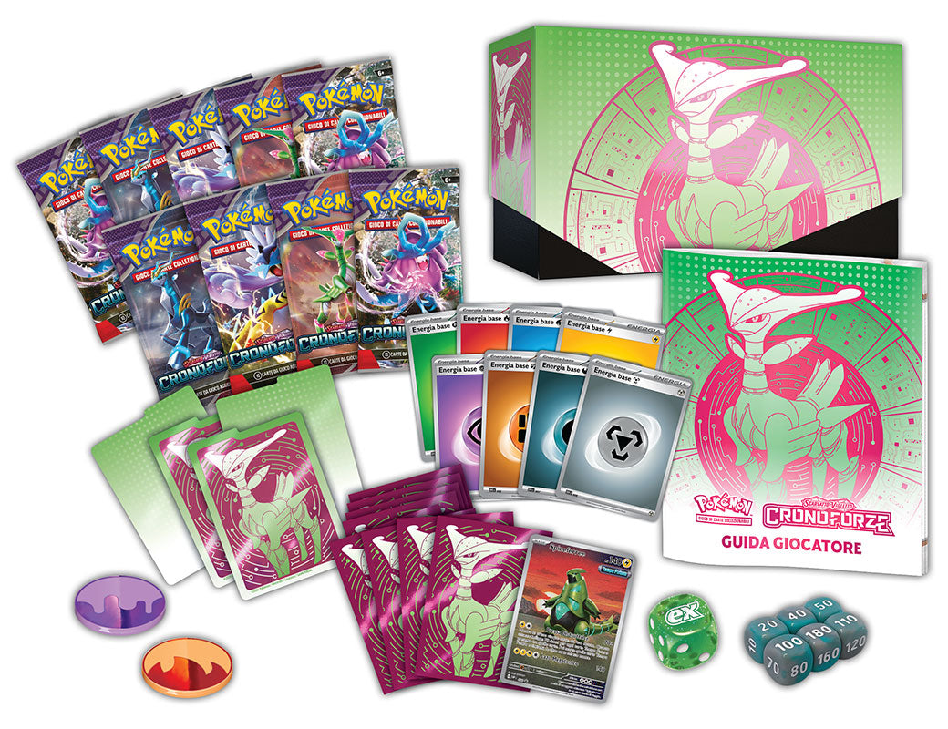 Set Allenatore Pokemon 94 - Cronoforze Fogliaferrea - Italiano