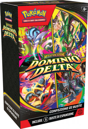 DISPONIBILE DA NOVEMBRE - Box Carte Pokemon - Dominio Delta - Pack 6 Buste - Italiano