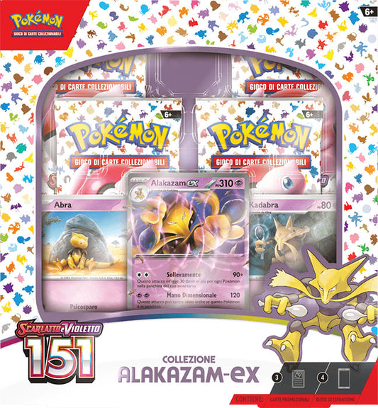 Collezione Scarlatto e Violetto 151 - Alakazam-Ex - Italiano
