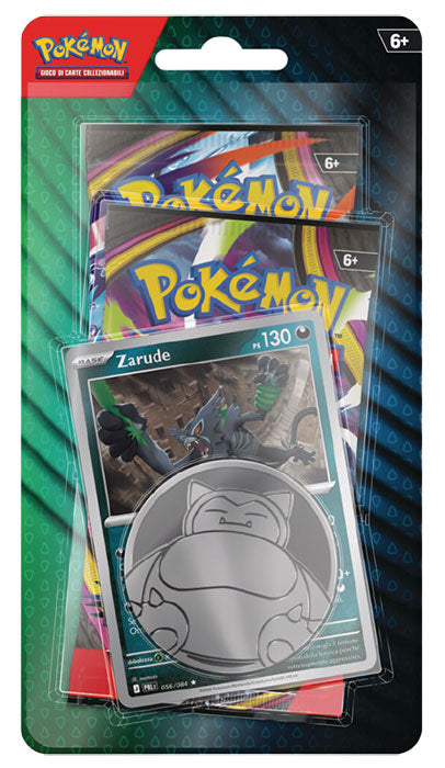 Blister Carte Pokemon - 2 Buste - MEGAEVOLUZIONE - Zarude - Italiano