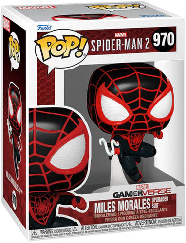 MARVEL 970 Funko Pop! - Spider-Man 2 - Miles Morales Upgraded Suit
