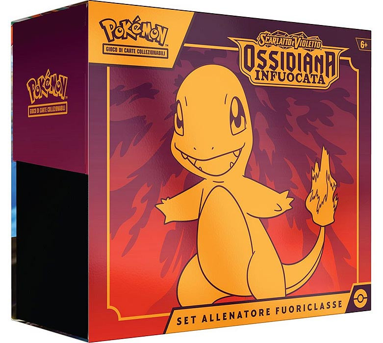 Set Allenatore Pokemon 90 Fuoriclasse Ossidiana Infuocata - Italiano
