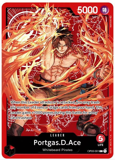 Card Case & Playmat Card Special Goods - One Piece - Ace Sabo Luffy