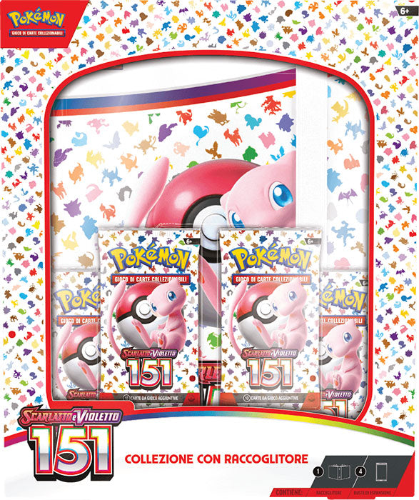 Collezione con Raccoglitore Scarlatto e Violetto 151 - Italiano