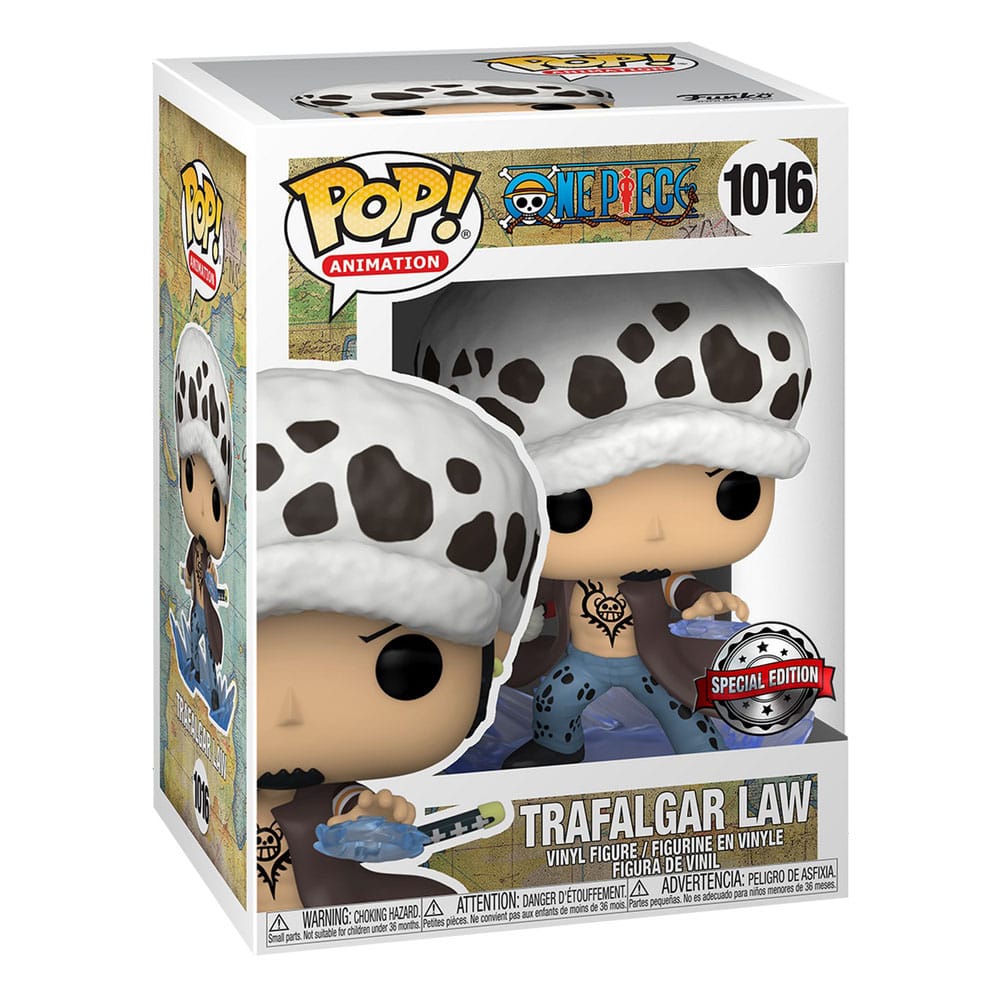 ANIMATION 1016 Funko Pop! - One Piece - Exclusive - Trafalgar Law