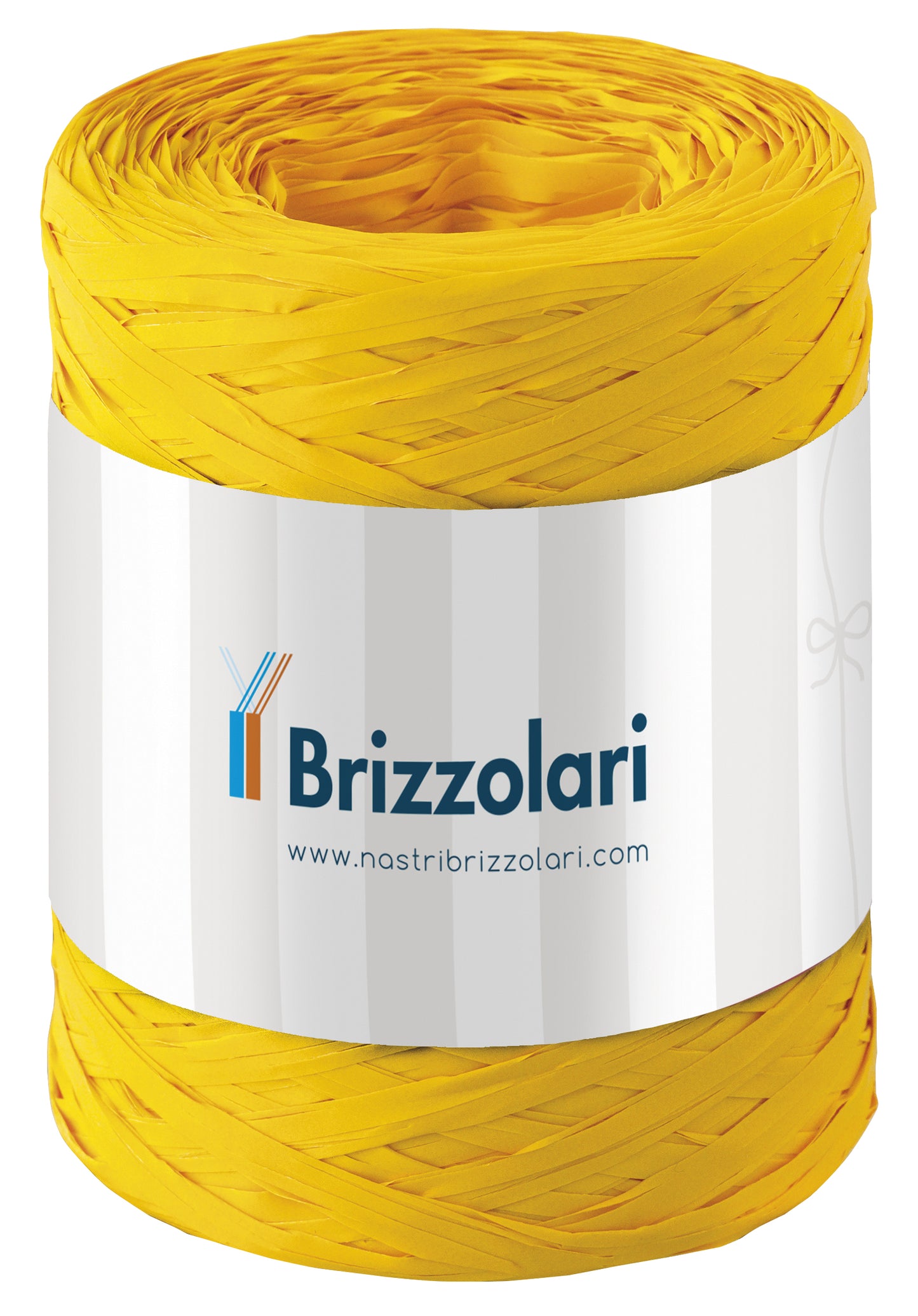 Nastro Rafia GIALLO - h 5 mm - mt 100 - 6802/02