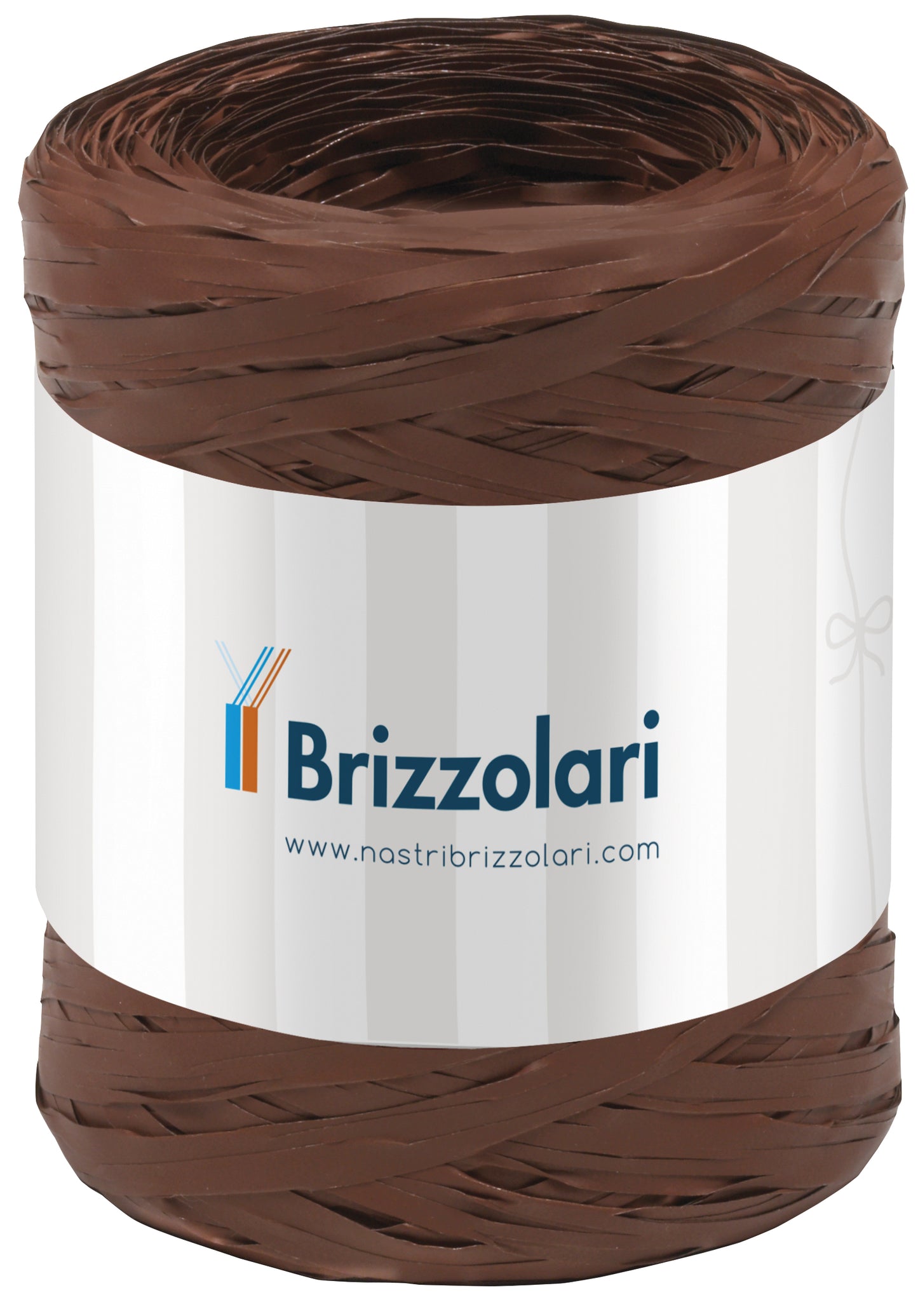 Nastro Rafia MARRONE - h 5 mm - mt 100 - 6802/14